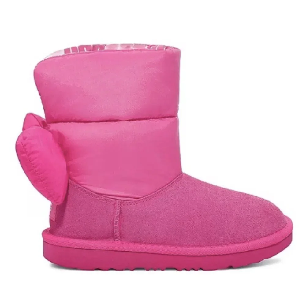 NEW UGG Girls' Bailey Bow Maxi Wavelength Cold Weather Boots (Youth)